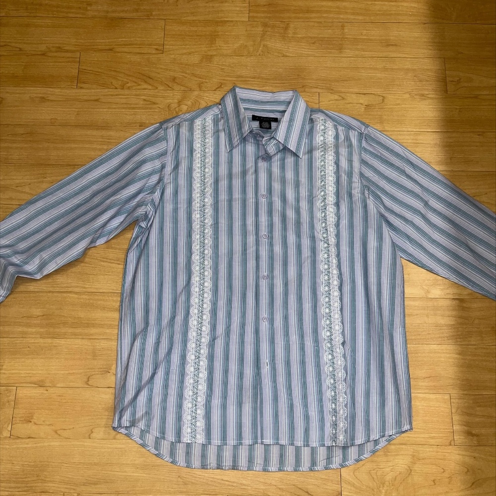 J. Ferrar Mens XL Dress Shirt